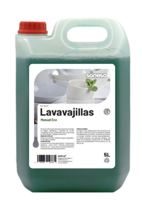 LAVAVAJILLAS MANUAL ECO 5L